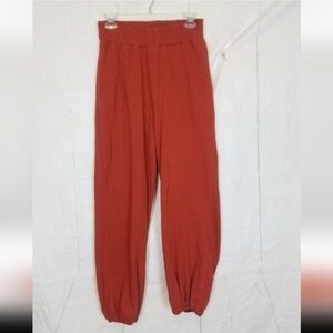 Free people beach coral joggers